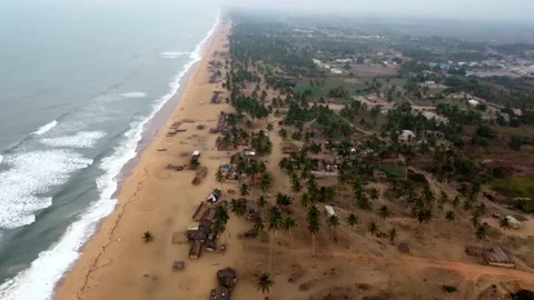 Tropical Beach Shore Stock Footage 170859552