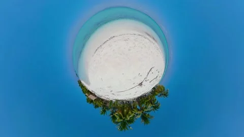 Tropical beach with white sand. Stock Footage 219931048