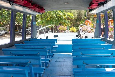 Tropical Boat Interior View. Stock Photos