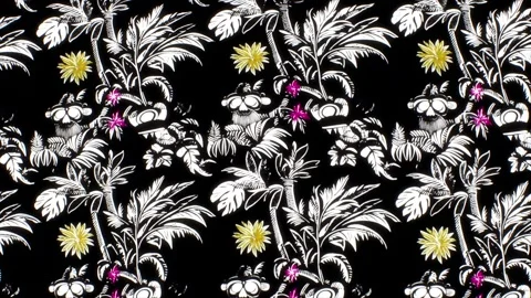 Tropical Botanical Design – Vertical Motion Animation Stock-Footage 306388280