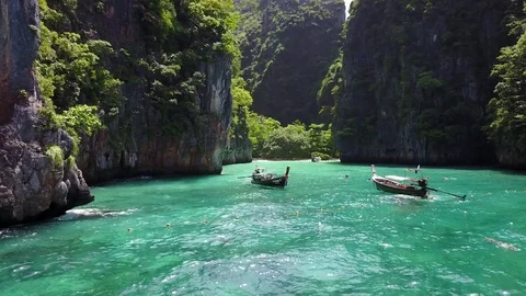 Tropical Canyon Flight 動画素材 82861511