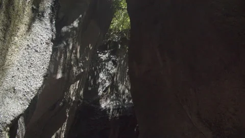 Tropical Canyon Stock Footage 139123046
