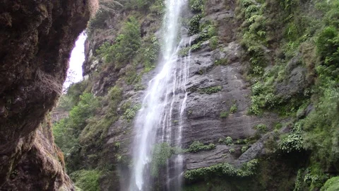 Tropical cascade Stock Footage 89887085