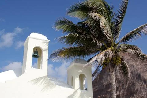 Tropical chapel Stock Photos