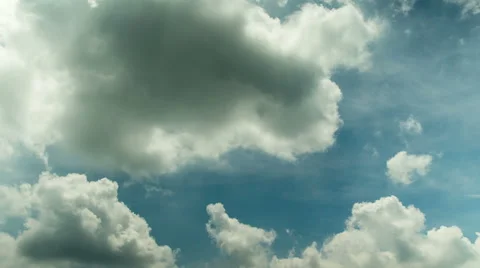 Tropical Clouds  Time Lapse 4K Stock Footage 54950580