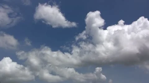 Tropical cloudscape (timelapse) Stock Footage 11364270