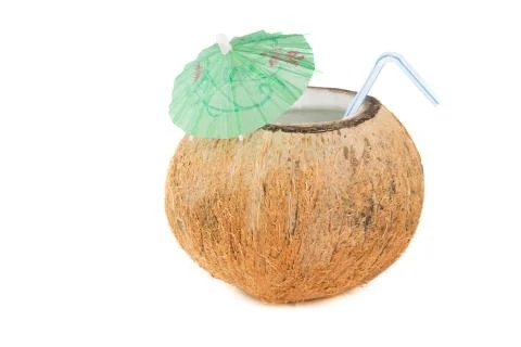 Tropical Coconut Refreshment Foto stock