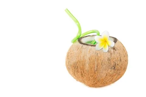 Tropical Coconut Refreshment Foto stock