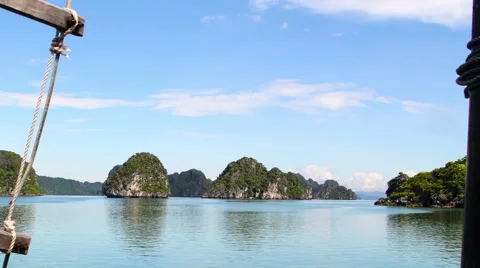 Tropical cruise timelapse 스톡 동영상 45012416