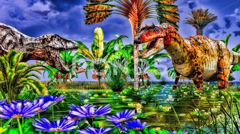 Tropical Dinosaur Park