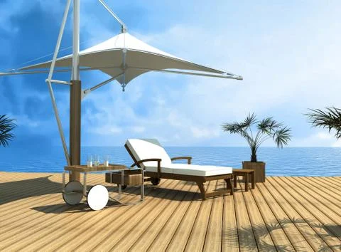 Tropical dream Stock Illustration