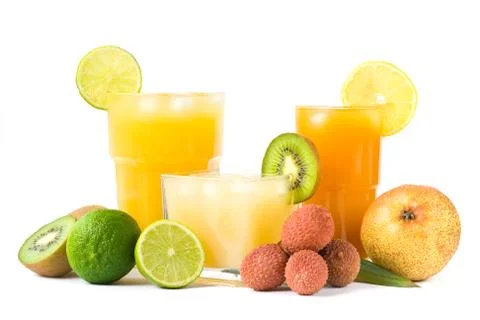 Tropical drinks Foto stock