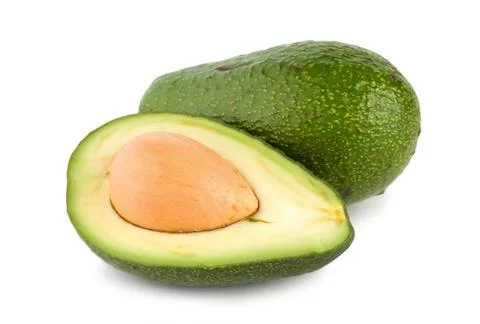 Tropical fruit avocado Stock Photos