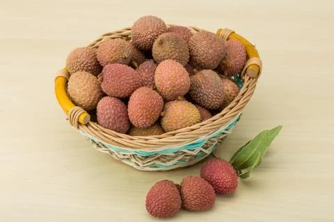 Tropical fruit - lychee Stock-Fotos