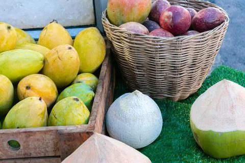 Tropical fruit Foto stock