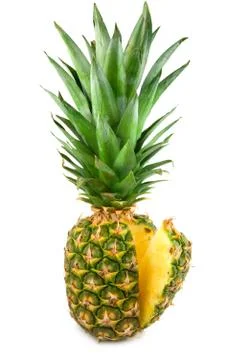 Tropical fruit pineapple Stock Photos
