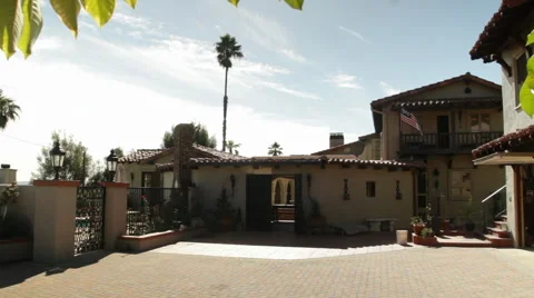 Tropical Gatehouse II Stock Footage 40811541