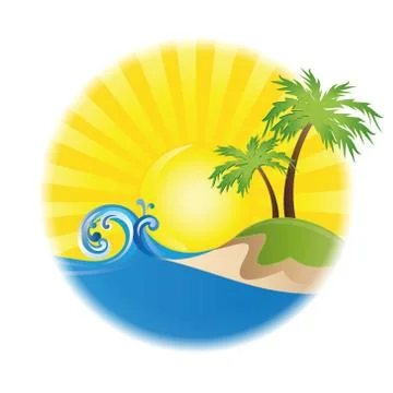 Tropical Illustrazione stock