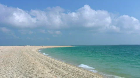Tropical island beach (timelapse) 스톡 동영상 725928