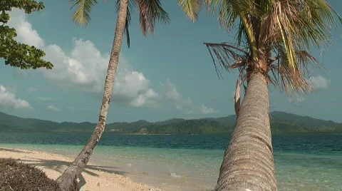 Tropical island 스톡 동영상 609075