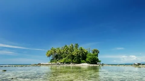 Tropical island Stockbeeldmateriaal 12571483