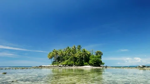 Tropical island Video stock 22512963
