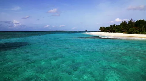 Tropical island Stock Footage 42121416