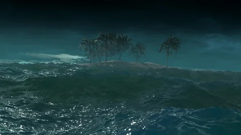 Tropical island Stock Footage 126601182
