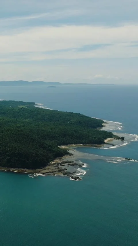 Tropical island in the Philippines. Stock Footage 245190050