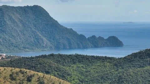 Tropical Island in the Philippines. Stock Footage 311292774