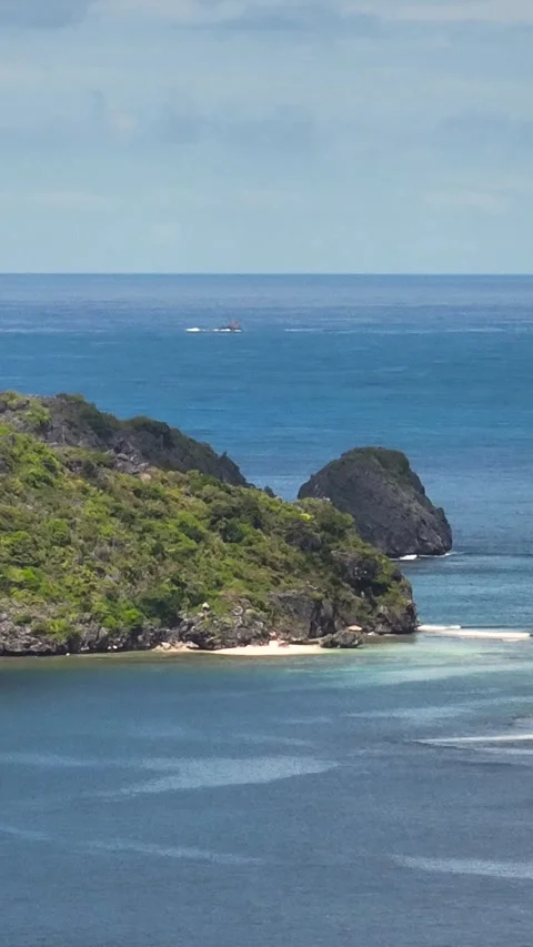 Tropical Island in the Philippines. Stock Footage 321980981