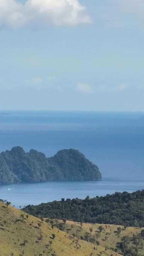 Tropical Island in the Philippines. Stock Footage 342531965