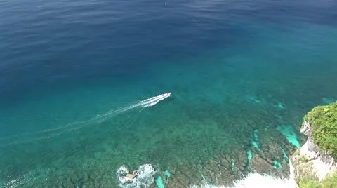 Tropical Island Reef Stock Footage 12573344