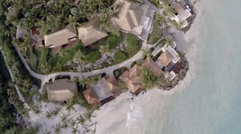 Tropical island shore Stock Footage 45751637