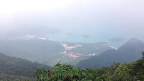 Tropical island timelapse Stock Footage 71669141
