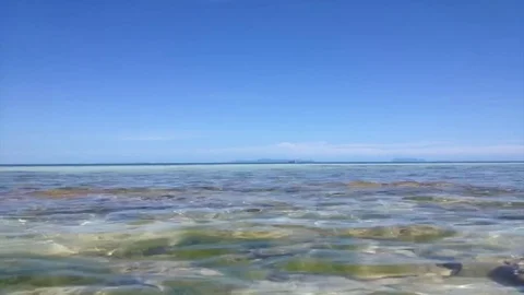 Tropical island timelapse Video stock 71670950