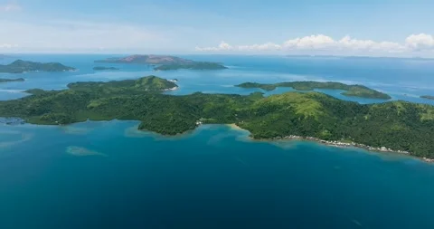Tropical Islands in the Philippines. Stock Footage 282862560