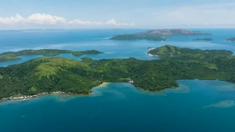 Tropical Islands in the Philippines. Stock Footage 311138000