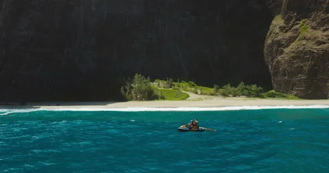 Tropical Jet Ski Adventure Stock Footage 157349012