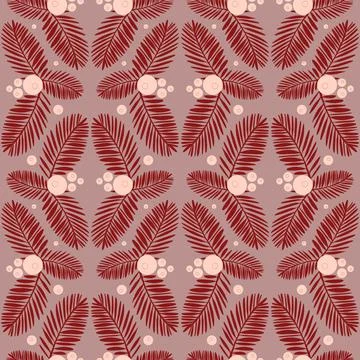 Tropical jungle seamless pattern palm leaf, vector illustration Stockillustratie