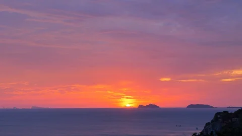 Tropical landscape Stock Footage 129319242