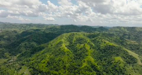 Tropical landscape in the Philippines. Stock Footage 241678349
