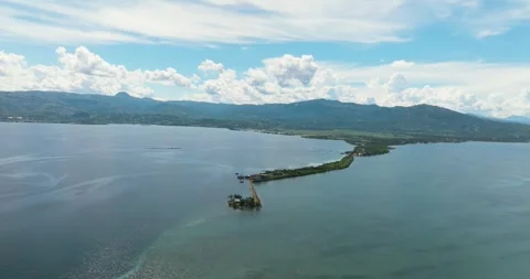 Tropical landscape in the Philippines. Stock Footage 251418879