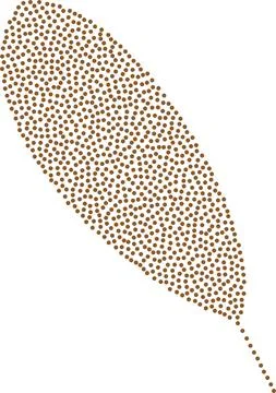 Tropical leaf. Leaf symbol. Modern design Иллюстрация