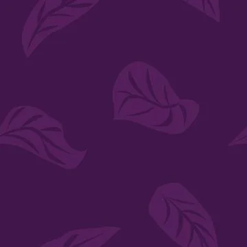 Tropical Leaf Seamless Pattern Design Stock Illustration