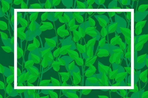 Tropical leaves patterned background Stock Illustration