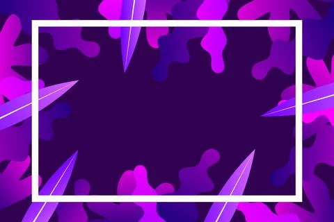 Tropical leaves patterned background Stock Illustration