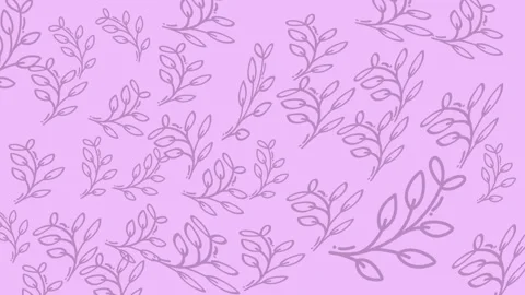 Tropical leaves seamless pattern Stock Footage 330149995