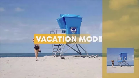 Tropical Mood Travel Slideshow Opener Endless Summer After Effects stock