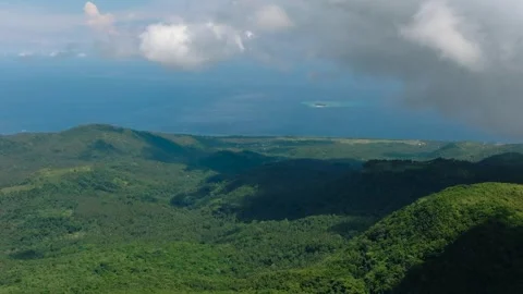 Tropical mountain in Camiguin, Philippines. Stock Footage 247617631